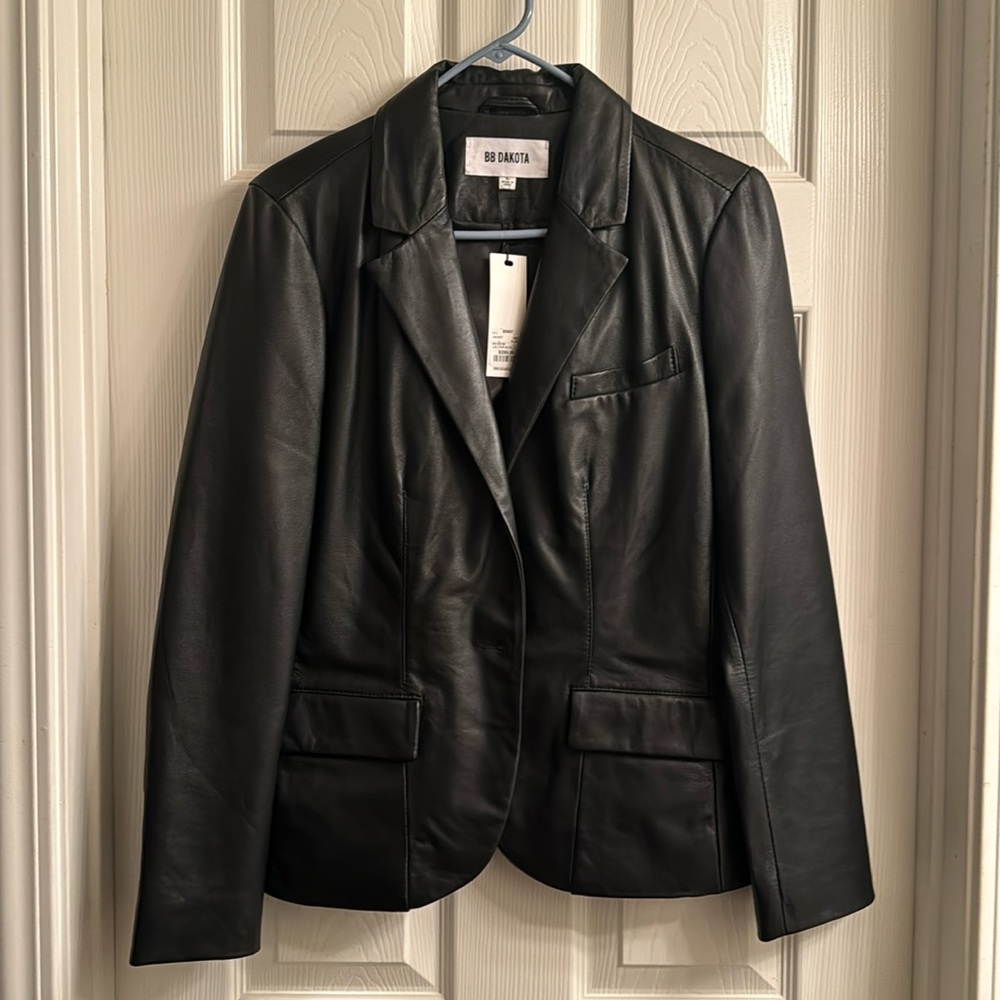 BB Dakota - Leather Blazer NWT